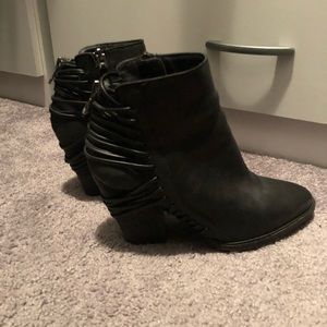 Dolce Vita black leather bootie